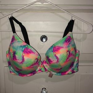 Colorful PINK Victoria secret bra